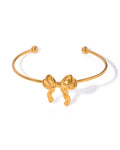Bow Open Bracelet.