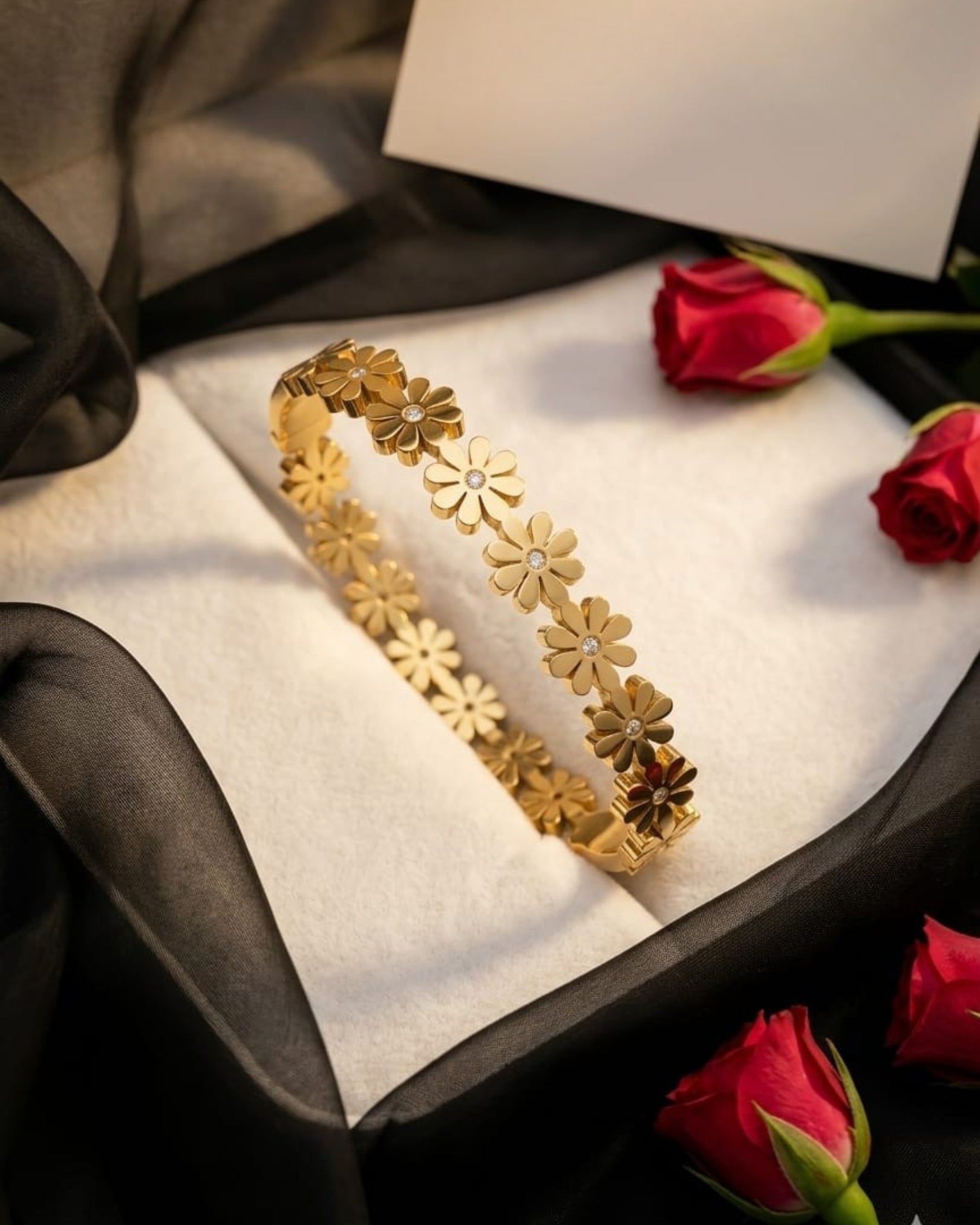 Kids Floral Gold Bracelet