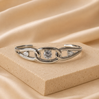TRINITY IN WHITE GOLD PLATED