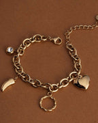 Classic Heart Zircon Bracelet