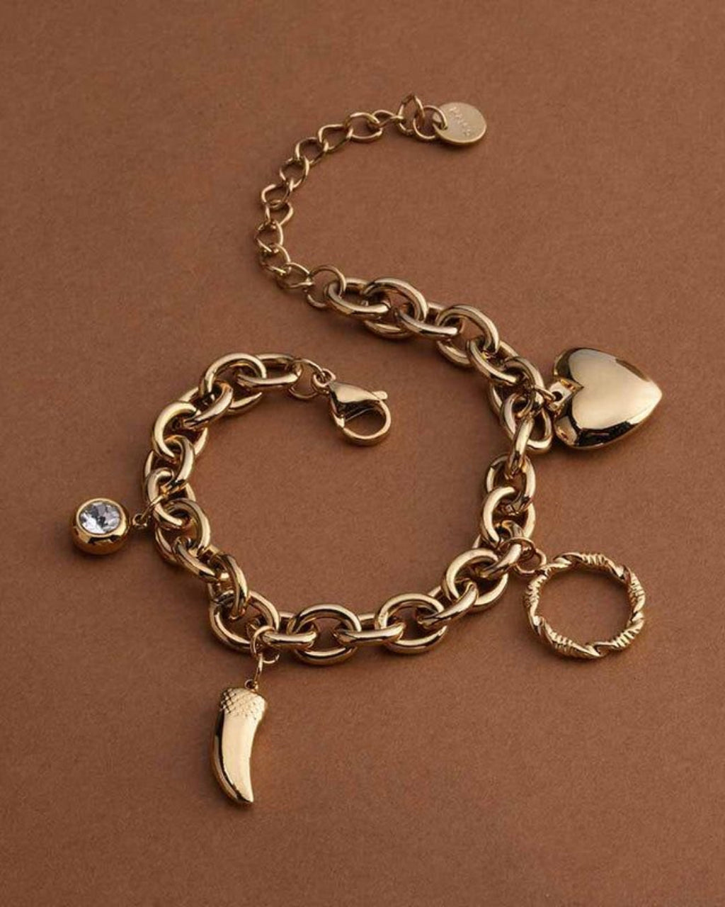 Classic Heart Zircon Bracelet