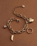 Classic Heart Zircon Bracelet