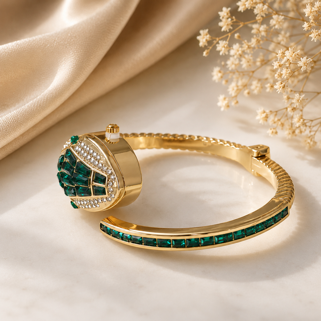 Emerald Luxe Watch