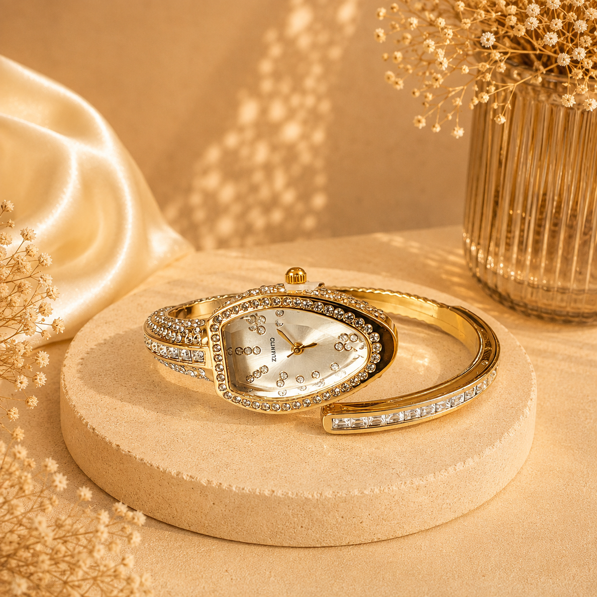 Crystal Edge Luxe Watch