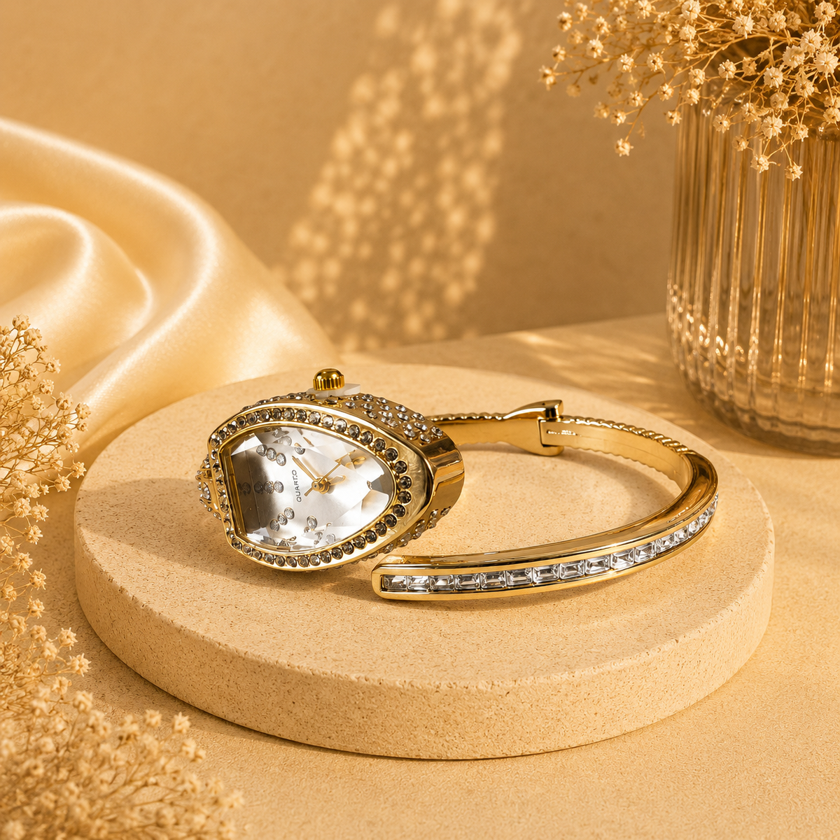 Crystal Edge Luxe Watch