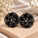 Noir Bloom Earrings